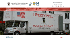 Desktop Screenshot of libertybellmoving.com